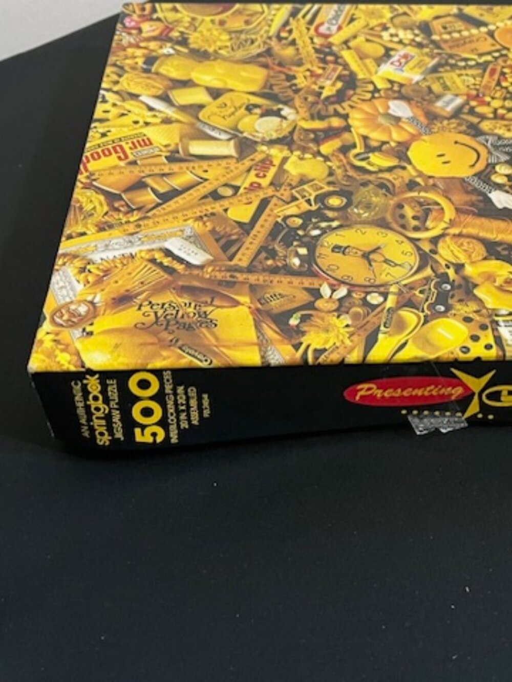 Presenting Yellow Springbok 500 Piece Jigsaw Puzzle - Picture 3 of 5